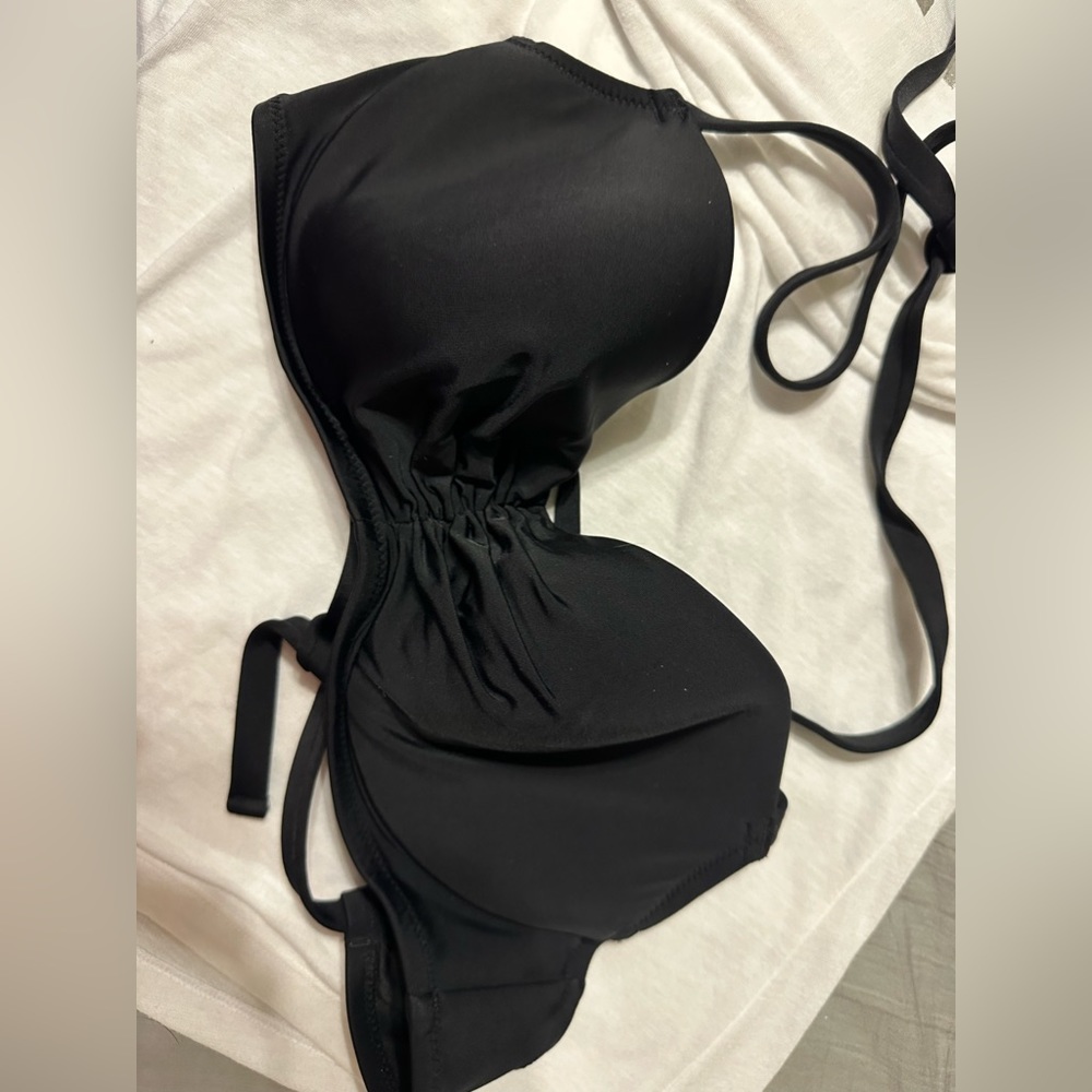 Black Bathing Suit Top